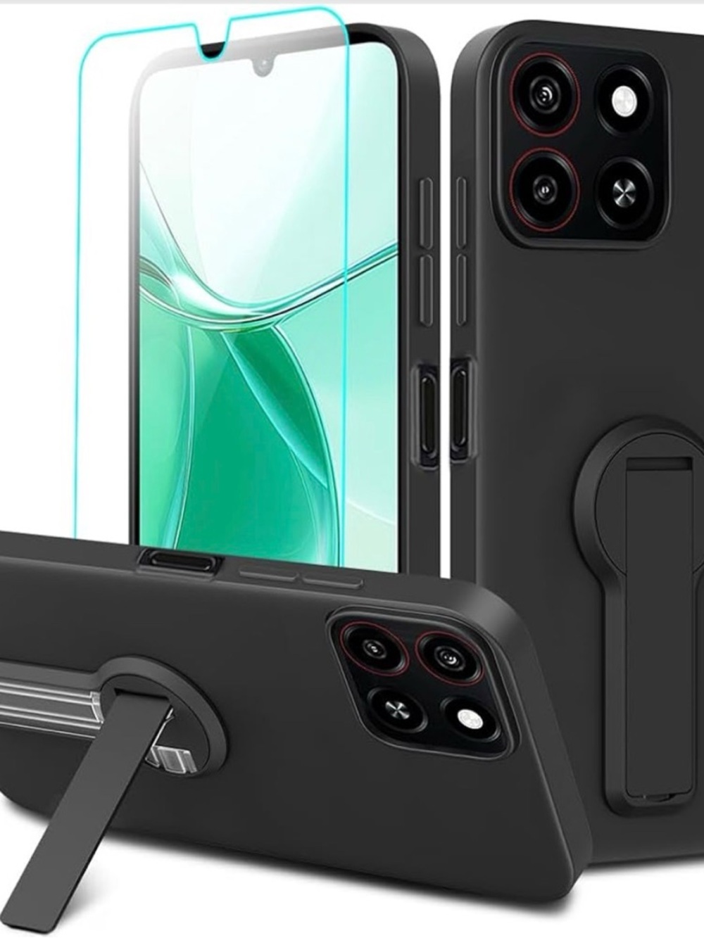 Case for ZTE Blade A35 A55 Phone Case with Screen Protector,